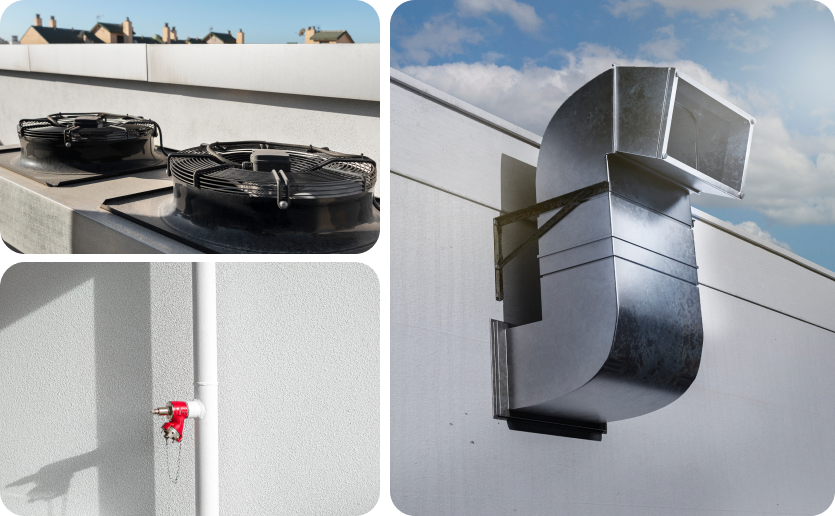 montaż wentylacji przemysłowej